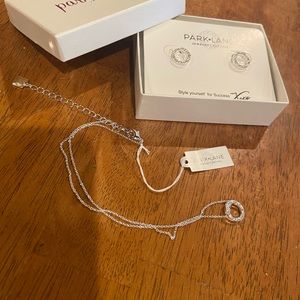 Park Lane matching Roo necklace and earrings set.